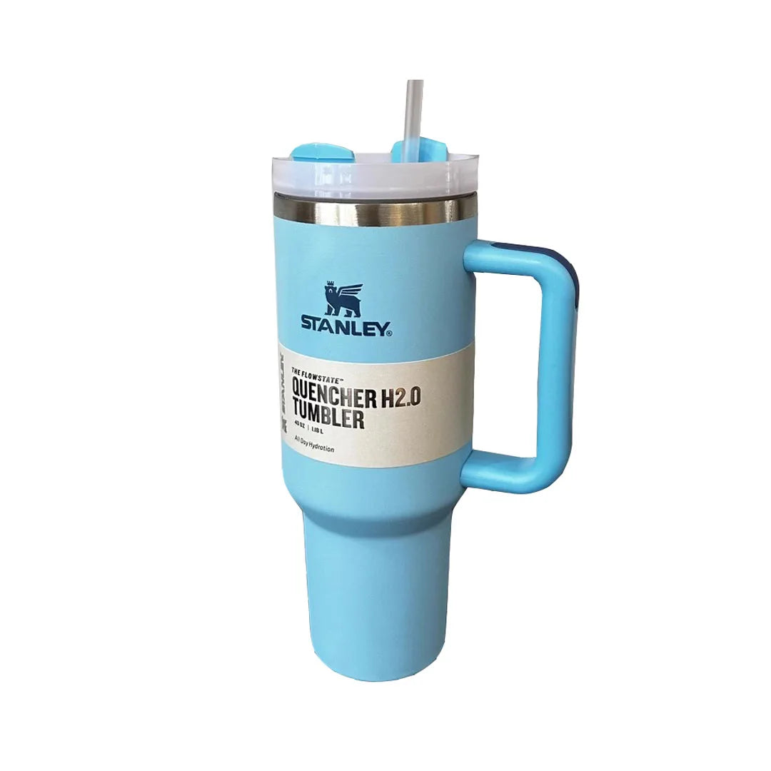 Pool Blue 30 oz Stanley Quencher Tumbler