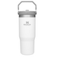 Top Handle White  30 oz Stanley Quencher Tumbler