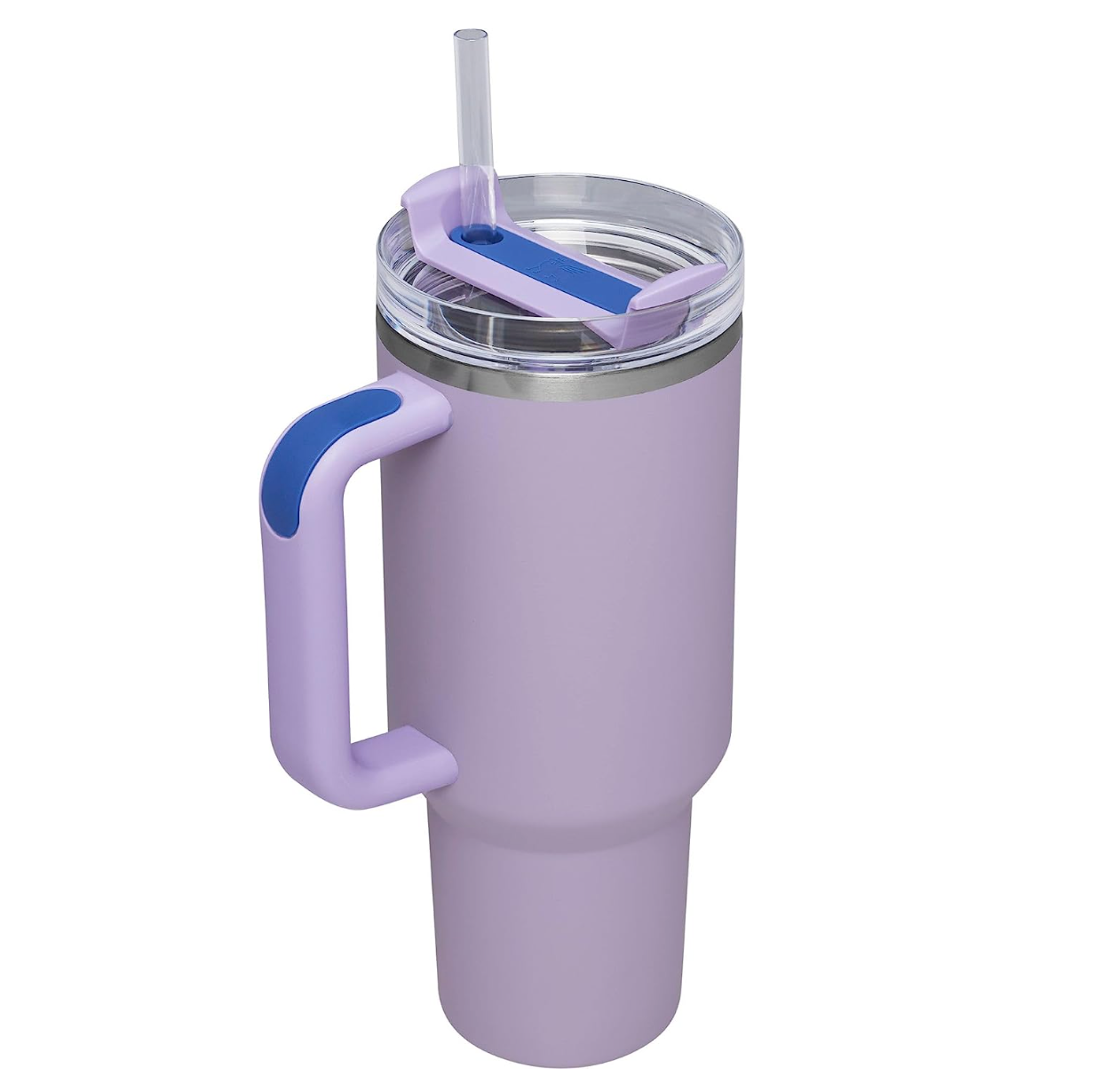 Purple 40 oz Stanley Quencher Tumbler