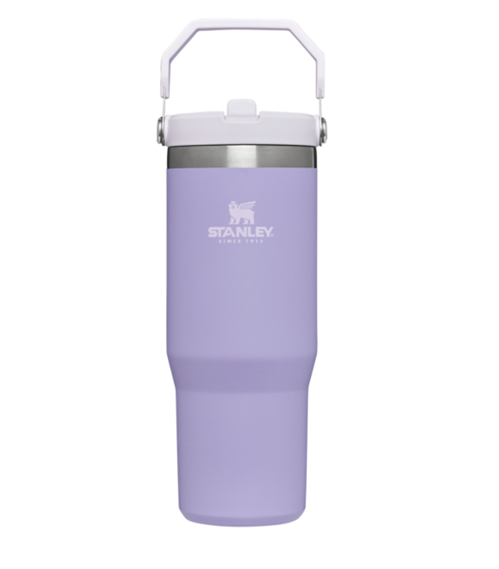 Top Handle Purple  30 oz Stanley Quencher Tumbler